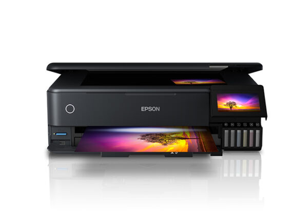 Impresora inalámbrica fotográfica multifuncional 3 en 1 Epson EcoTank L8180 con impresión 100% sin cartuchos hasta A3+